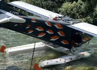  Hidroavion završio u rijeci Lim 