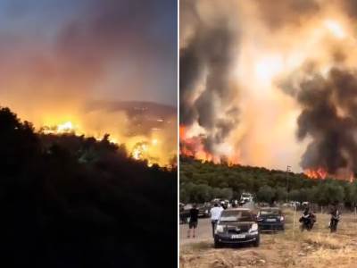  Vatrogasci o požarima u Grčkoj: Sa ovim se još nismo suočili, imaćemo posla danima! 