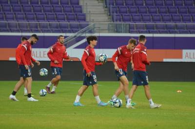  borac odradio trening u beču 