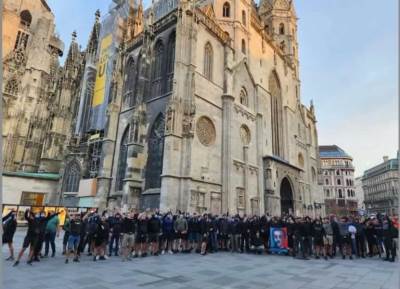  Lešinari okupirali Beč pred Austrija - FK Borac FOTO 