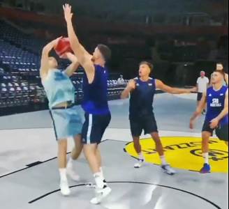  Trening košarkaške reprezentacije Srbije u Areni 