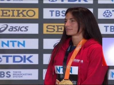  Ivana Vuleta dobila zlatnu medalju na Svjetskom prvenstvu 