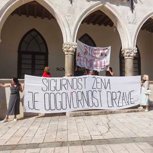  Protest žena u Hrvatskoj protiv femicida 