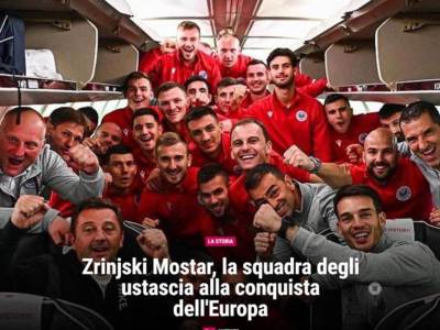  Gazeta delo Sport: Zrinjski Mostar, ustaška ekipa za osvajanje Evrope 
