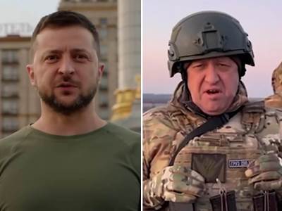  Zelenski o padu aviona u kojem je stradao Prigožin 