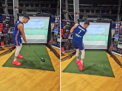  BOgdan Bogdanović igrao golf i promašio 