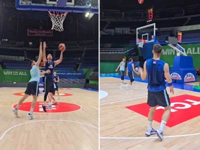  Posljednji trening Srbije pred Mundobasket 