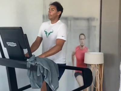  Rafael Nadal se ugojio i trenira snimak 