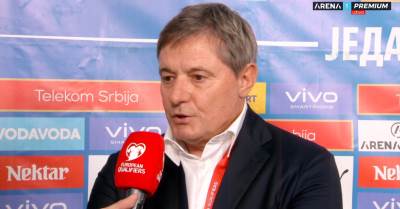  Dragan Stojković nakon poraza Srbije od Mađarske 