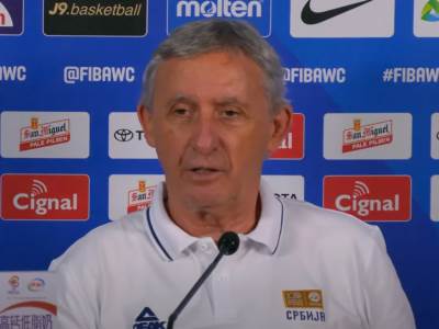  Svetislav Pešić uživo nakon plasmana Srbije u finale Mundobasketa 2023 livestream 
