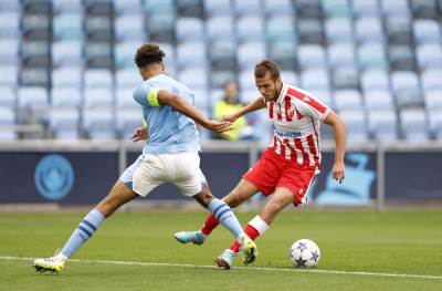  omladinska liga šampiona mančester siti crvena zvezda 5 2  