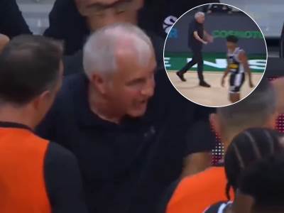  Obradović ljut na sudije na meču sa Efesom 