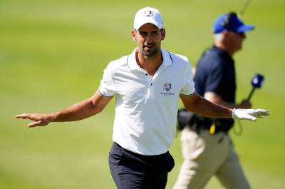  Novak Đoković igra golf u Rimu 