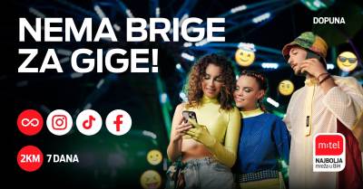  Mobilni internet za mladu generaciju Mtel 