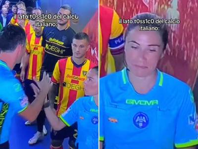  italijanski sudija odbio da se pozdravi sa koleginicom 