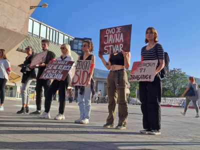  Protesti protiv femicida u 11 gradova BiH 