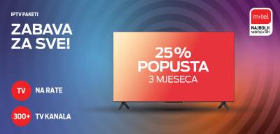  Mtel TV na rate 