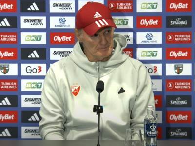  Duško Ivanović pres konferencija poslije Žalgiris - Crvena zvezda 
