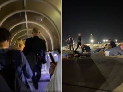  Olaf Šolc evakuisan iz aviona u Tel Avivu 