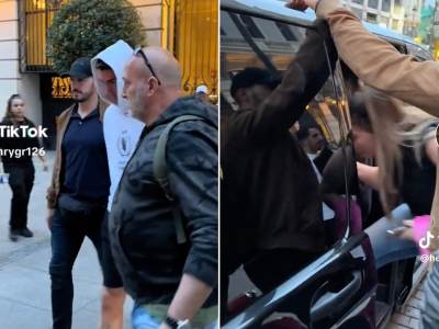 Dusan Vlahovic snimljen u Madridu Dusan Vlahovic snimljen u Madridu