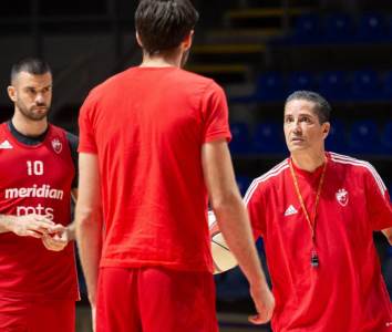  Janis Sferopulos prvi trening Zvezda 