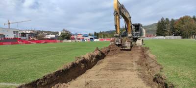  Počela rekonstrukcija stadiona FK Sloga Doboj FOTO 