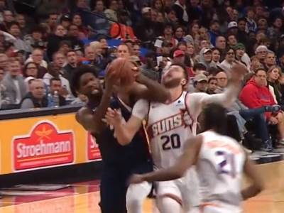  embid udario nurkića u lice  