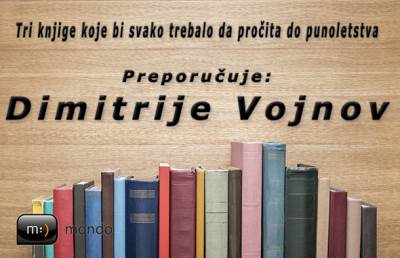  Šta čitati do 18. preporučuje Dimitrije Vojnov 