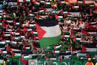  Navijači Seltika ponovo imali palestinske zastave 
