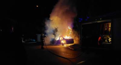  Zapaljen automobil potpredsjednice opštine Leposavić 