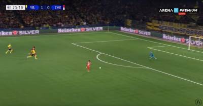  Osman Bukari promašaj Jang Bojs Crvena zvezda 