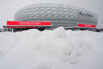  Snijeg otkazane utakmice u Njemackoj i Engleskoj 