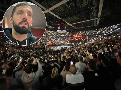  Navijači Partizana vrijeđali Nikolu Mirotića iako nije doputovao u Beograd 