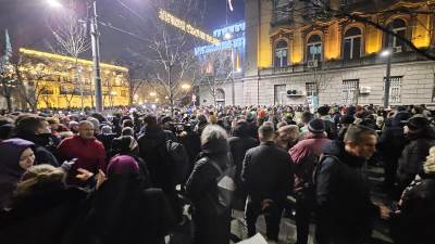  Protest opozicije u Beogradu 