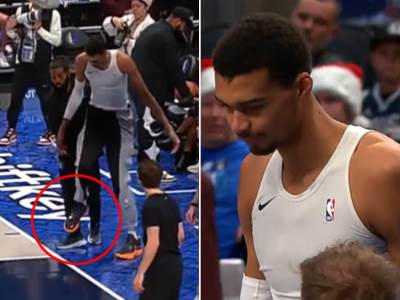  Viktor Vembanjama se povrijedio na zagrijavanju 