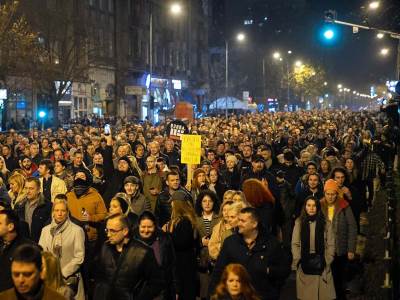  8. protest srbija protiv nasilja u beogradu 