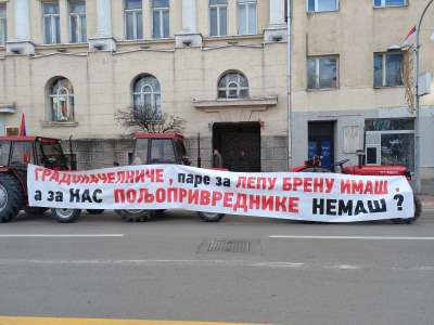  Protest poljoprivrednika Banjaluka traktori 