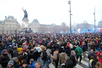  Protesti zbog zakona o imigraciji u Francuskoj 