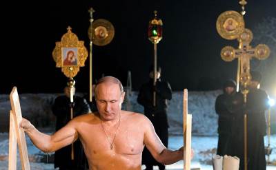  Vladimir Putin bogojavljenje kupanje 