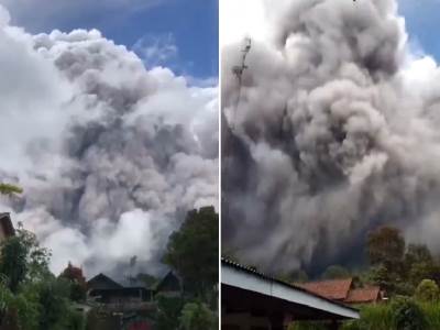  Eruptirao vulkan Marapi u Indoneziji 