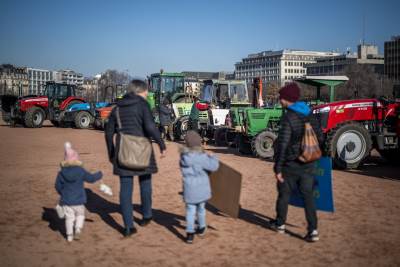  Protest poljoprivrednika u Švajcarskoj 