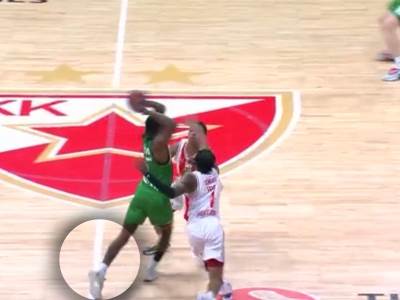  Sporna situacija na meču Crvena zvezda - Žalgiris 