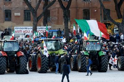  Novi protesti poljoprivrednika u Rimu 