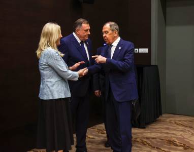  Dodik i Cvijanovićeva razgovarali sa Lavrovom 