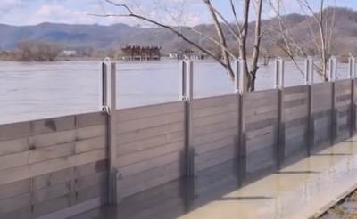  Hrvatska Kostajnica sistem odbrene od poplave barijere 