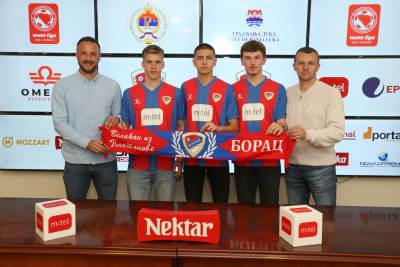  FK BOrac ugovori Jusuf Terzić, Miljan Kecman, Nedim Keranović 