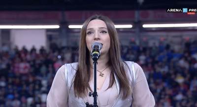  danica crnogorcevic pevala na marakani crvena zvezda zenit 