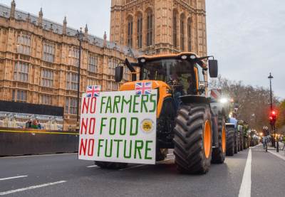  Protest poljoprivrednika u Londonu 