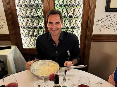  Rodžer Federer odmara se u Rimu 