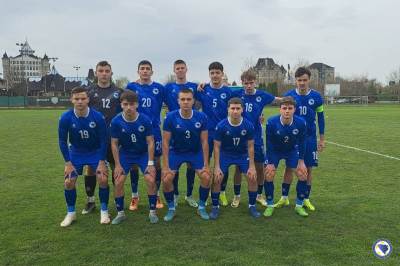  U17 BIH pobijedilla U17 Bjelorusiju 